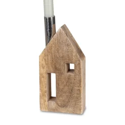 formano Kerzenständer aus Mangoholz Hausdesign Discount