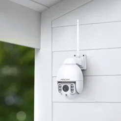 SD4 4 MP Dual-Band WLAN PTZ Dome Überwachungskamera mit 4-fach optischem Zoom ^ Foscam Outlet