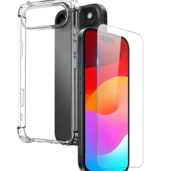 Für Apple iPhone 17 Air Schock TPU Silikon Schutz Hülle + 9H Hart Glas ^ Wigento Sale
