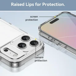 Für Apple iPhone 17 Pro Colorful TPU / Acryl Schutz Hülle Transparent ^ Wigento New