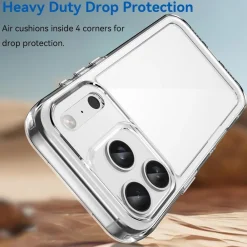Für Apple iPhone 17 Pro Colorful TPU / Acryl Schutz Hülle Transparent ^ Wigento New