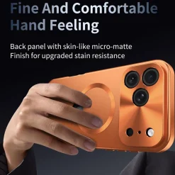 Wigento für Apple iPhone 17 Pro Full Cover MagSafe Metallrahmen Outlet