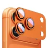 Wigento Für Apple iPhone 17 Pro Kamera Full Schutzring Aluminium Orange Clearance