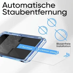 Für Apple iPhone 17 Pro SnapFit Premium 9H Glas mit Installationshilfe ^ Wigento Discount