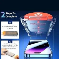 Für Apple iPhone 17 Pro SnapFit Premium 9H Glas mit Installationshilfe ^ Wigento Discount
