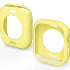 Für Apple Watch Series 11 / 10 42mm Candy TPU Gehäuse Hülle Gelb ^ Wigento Best