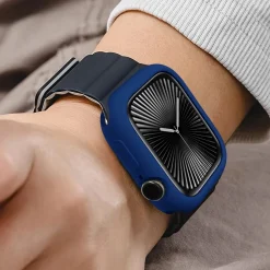 Für Apple Watch Series 11 / 10 42mm Candy TPU Gehäuse Hülle D- Blau ^ Wigento Online
