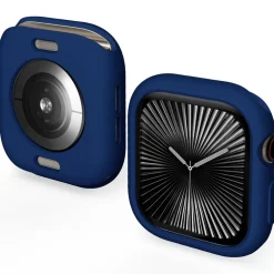 Für Apple Watch Series 11 / 10 42mm Candy TPU Gehäuse Hülle D- Blau ^ Wigento Online