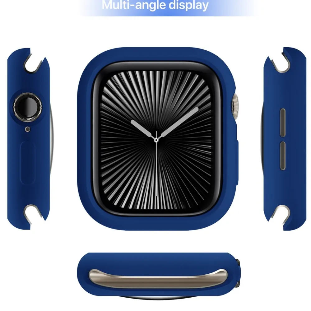 Für Apple Watch Series 11 / 10 42mm Candy TPU Gehäuse Hülle D- Blau ^ Wigento Online