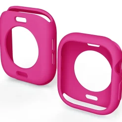 Für Apple Watch Series 10 46mm Candy Design TPU Gehäuse Hülle Pink ^ Wigento Sale