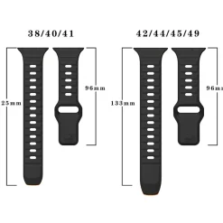 Für Apple Watch Series 11 10 42mm / 9 8 7 41 / 6 SE 40mm Band D- Grün ^ Wigento Discount