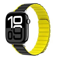 Für Apple Watch Series 11 10 42mm / 9 8 7 41 / 6 SE 5 4 40mm Band Gelb ^ Wigento Online