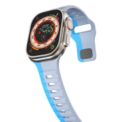 Für Apple Watch Series 11 10 42mm / 9 8 7 41 / 6 SE 5 40mm Band Grau ^ Wigento New