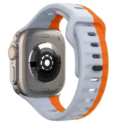 Für Apple Watch Series 11 10 46mm / 9 8 7 45 / 6 SE 5 44mm Band Orange ^ Wigento Online