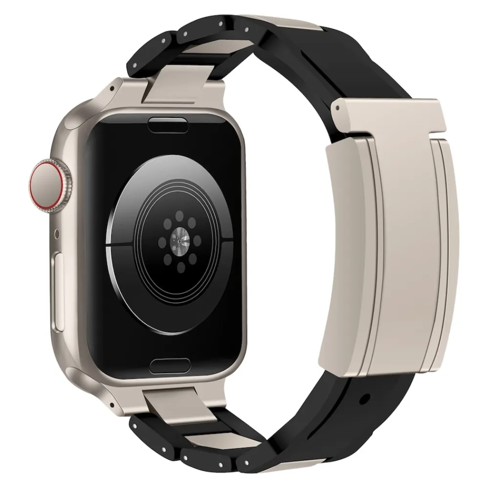 Wigento Für Apple Watch Series 10 46mm / 9 8 7 45 / 6 SE 5 44mm Edelstahl Band Online