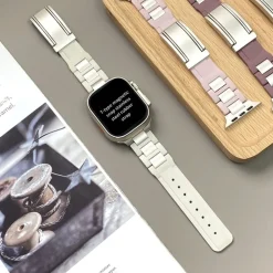 Für Apple Watch Series 10 42mm / 9 8 7 41 / 6 SE 5 40mm Edelstahl Band ^ Wigento Hot