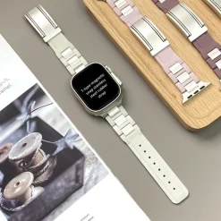 Wigento Für Apple Watch Series 10 46mm / 9 8 7 45 / 6 SE 5 44mm Edelstahl Band Outlet