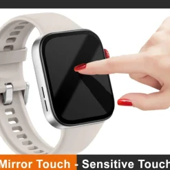 Wigento Für Honor Watch 5 Plexiglas Display HD Full Schutz Folie Flexibel