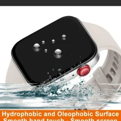 Wigento Für Honor Watch 5 Plexiglas Display HD Full Schutz Folie Flexibel