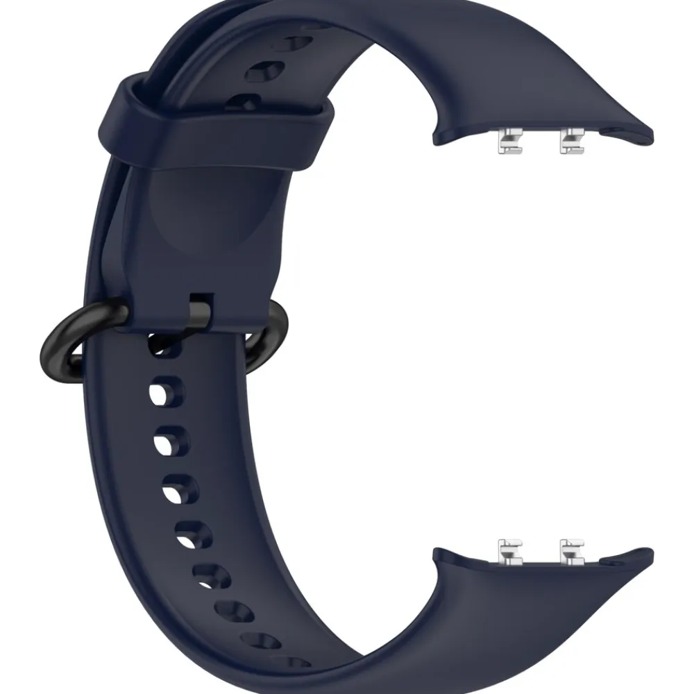 Wigento Für Honor Watch 5 Solid Color Design Soft Silikon Armband Dunkelblau Sale