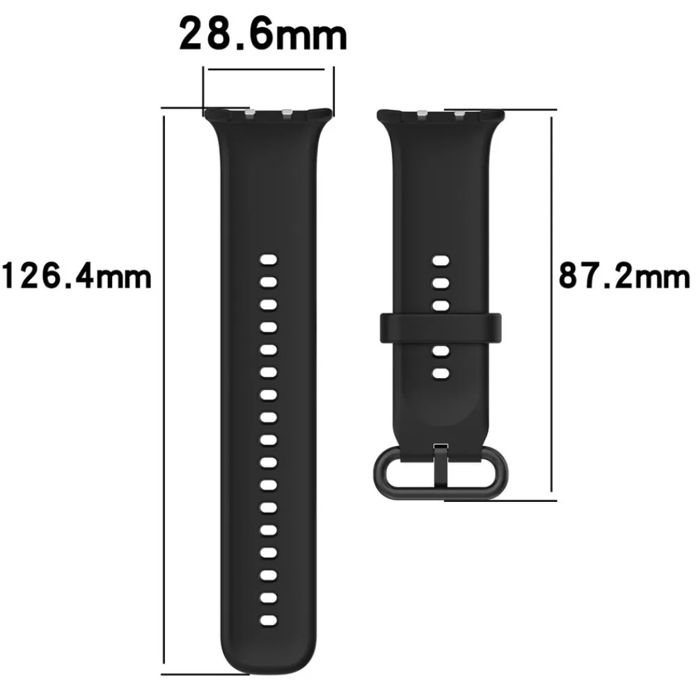 Wigento Für Honor Watch 5 Solid Color Design Soft Silikon Armband Dunkelblau Sale