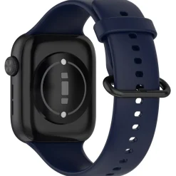 Wigento Für Honor Watch 5 Solid Color Design Soft Silikon Armband Dunkelblau Sale
