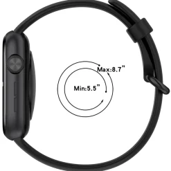 Wigento Für Honor Watch 5 Solid Color Design Soft Silikon Armband Dunkelblau Sale