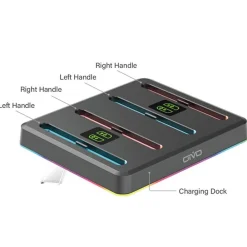 Wigento Für Nintendo Switch 2 Controller Magnetische Ladestation Schwarz Sale