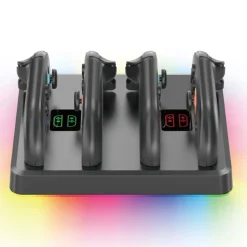 Wigento Für Nintendo Switch 2 Controller Magnetische Ladestation Schwarz Sale
