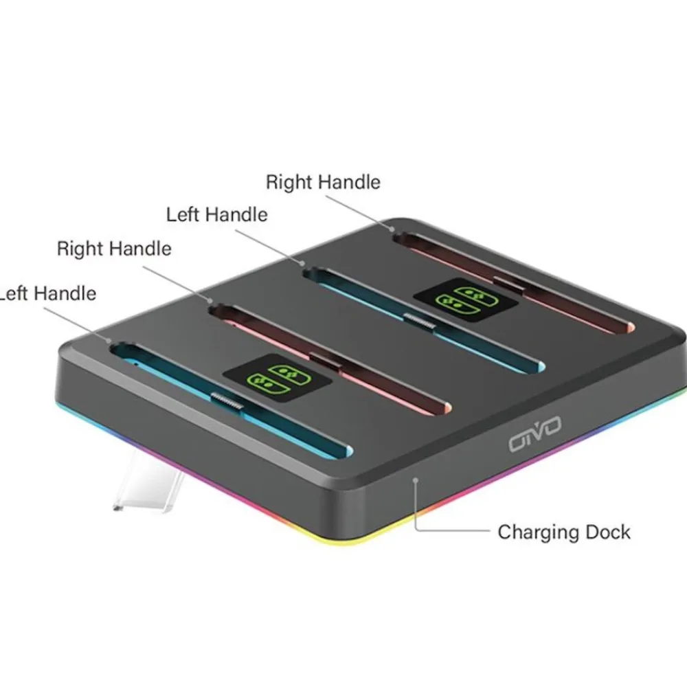 Wigento Für Nintendo Switch 2 Controller Magnetische Ladestation Schwarz Sale