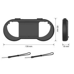 Für Nintendo Switch 2 Joy-Con Comfort Grip Schwarz (1 Paar) ^ Wigento Online