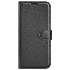 Für Samsung Galaxy S25 Kunstleder Book Wallet Tasche Hülle Schwarz ^ Wigento Sale