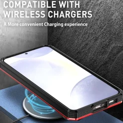 Wigento Für Samsung Galaxy S25 Plus Armor II MagSafe Magnet Ring Hülle Schwarz Online