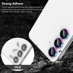 Für Samsung Galaxy S25 Plus 5G Aluminium Ring + H9 Hart Glas Schwarz ^ Wigento Outlet