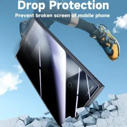 Für Samsung Galaxy S25 Plus Montage Premium Privacy Schutz Hart Glas ^ Wigento Sale