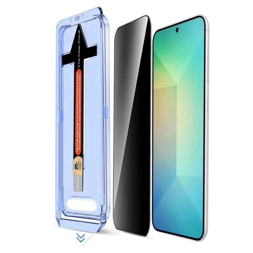 Für Samsung Galaxy S25 Plus Montage Premium Privacy Schutz Hart Glas ^ Wigento Sale
