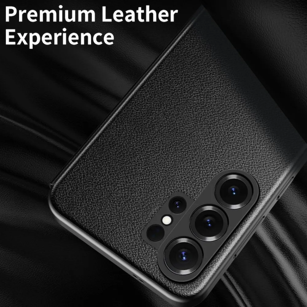 Für Samsung Galaxy S26 Ultra 5G Smart View Kunstleder Hülle Schwarz ^ Wigento Outlet