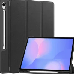 Wigento Für Samsung Galaxy Tab S10 FE Plus 3folt Wake UP Tasche Hülle Schwarz Online