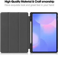 Wigento Für Samsung Galaxy Tab S10 FE Plus 3folt Wake UP Tasche Hülle Schwarz Online