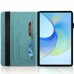 Wigento Für Samsung Galaxy Tab S10 Plus / S9 Plus Kunstleder Tasche Blau