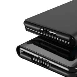 Für Samsung Galaxy Z Fold7 5G View Spiegel Wake UP Smart Hülle Gold ^ Wigento Hot