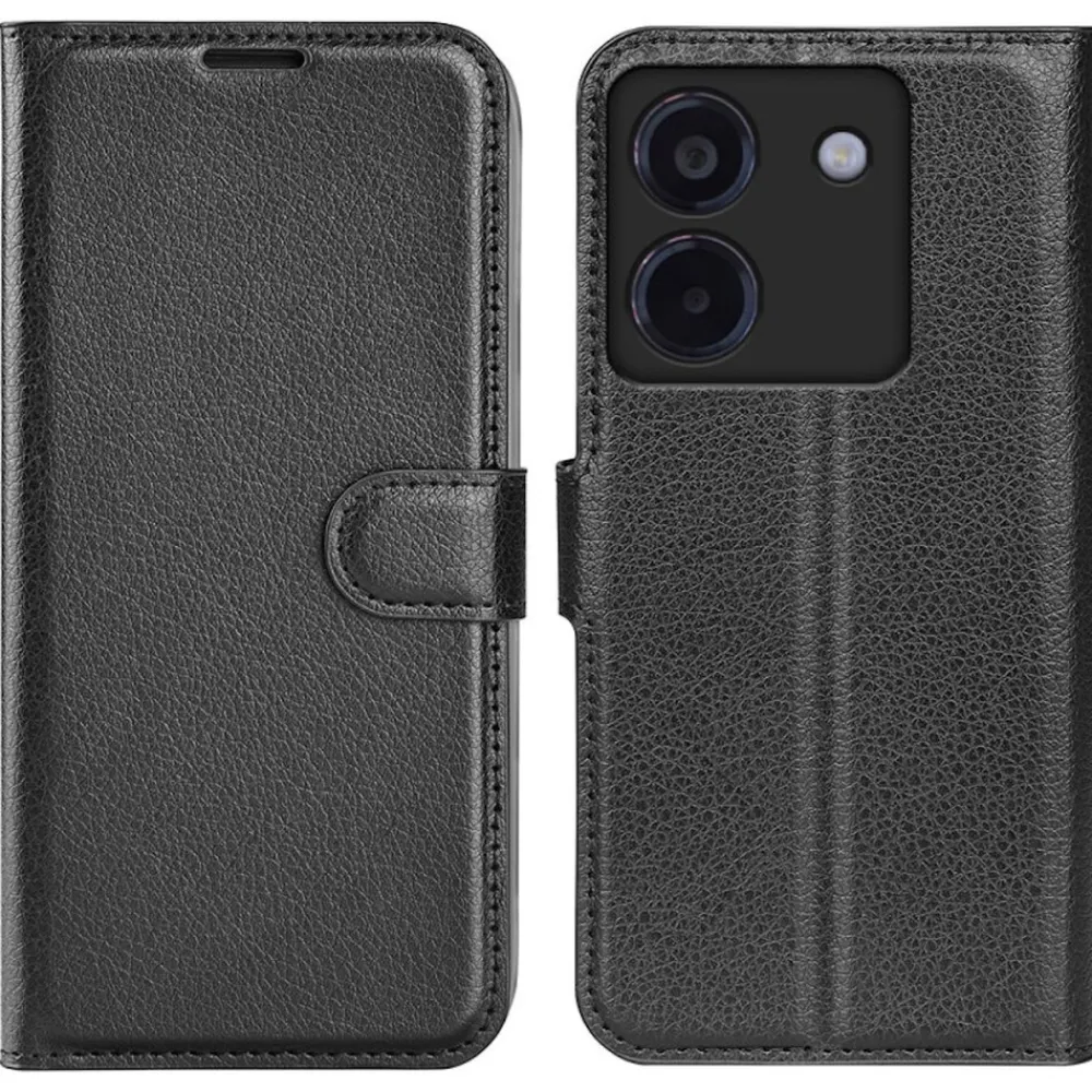 Für Xiaomi Poco X7 Pro 5G / Redmi Turbo 4 Kunstleder Hülle + Hart Glas ^ Wigento New