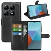 Für Xiaomi 14T Kunstleder Book Wallet Tasche Etuis Hülle Cover Schwarz ^ Wigento Hot