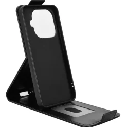 Für Xiaomi 15T Pro Magnetische Flip Kunstleder Schutz Hülle Schwarz ^ Wigento Best