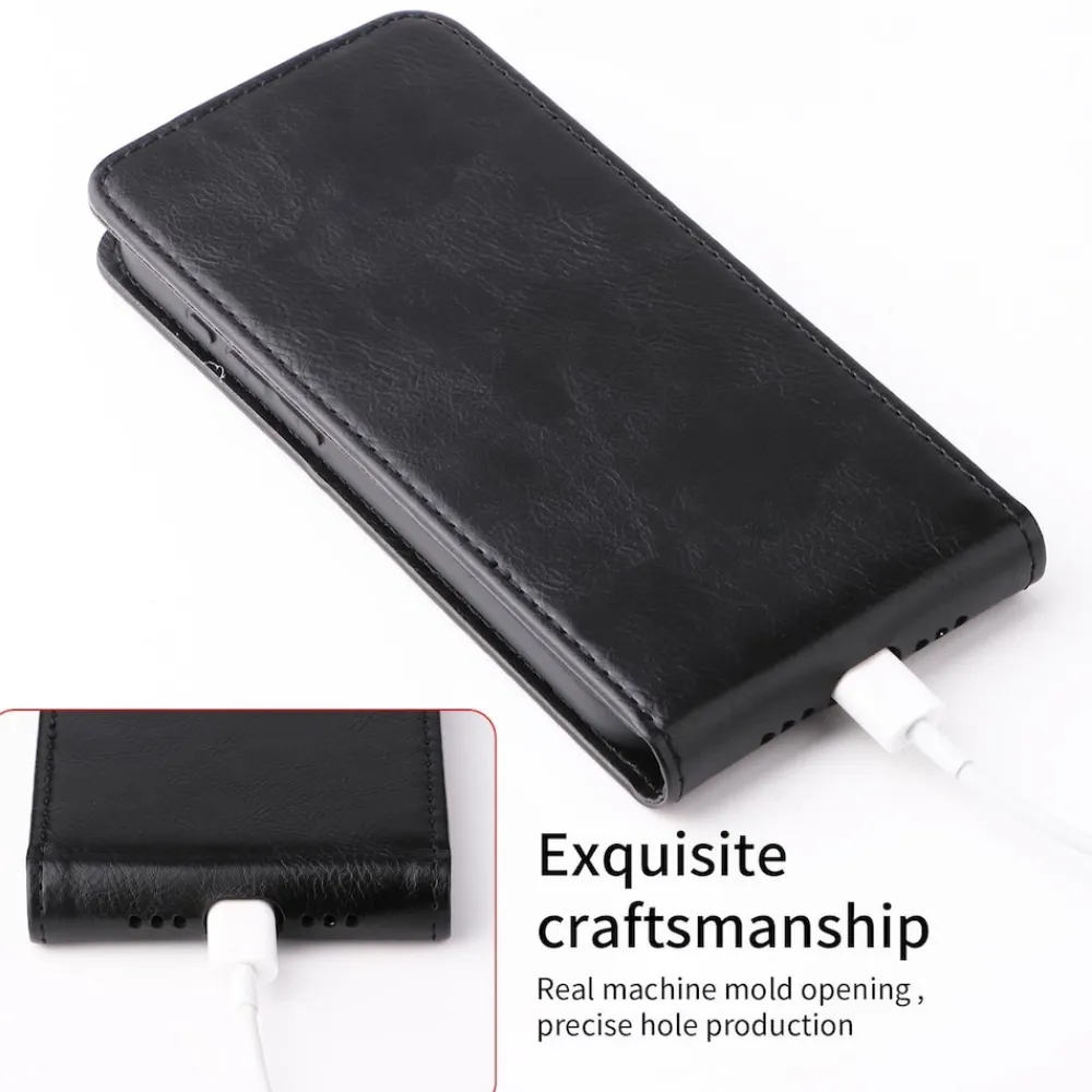 Für Xiaomi 15T Pro Magnetische Flip Kunstleder Schutz Hülle Schwarz ^ Wigento Best