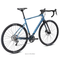 Fuji Jari 2.1 Gravelbike 28 Zoll Gravel Bike Damen und Herren ab 150 cm Road Bike Graveler Bike Cyclocross Fahrrad 20 Gang Shimano Tiagra matte denim blue Sale