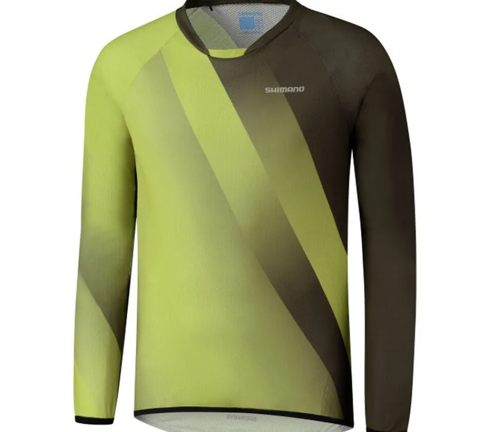 Shimano FUJII Long Sleeve Jersey, War Olive Best