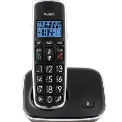 Fysic DECT-Telefon für Senioren FX-6020 mit große Tasten und 2 Mobilteilen Hot