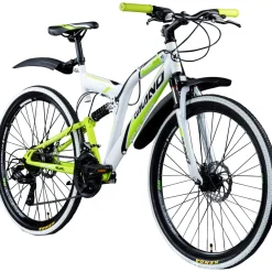 Volt DS Mountainbike Fully ab 160 cm Jugendfahrrad 26 Zoll Fahrrad 21 Gang MTB für Jungen und Mädchen Jugendrad ^ Galano Best