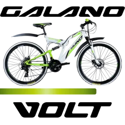 Volt DS Mountainbike Fully ab 160 cm Jugendfahrrad 26 Zoll Fahrrad 21 Gang MTB für Jungen und Mädchen Jugendrad ^ Galano Best